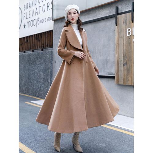 Manteau femme long hiver hot sale